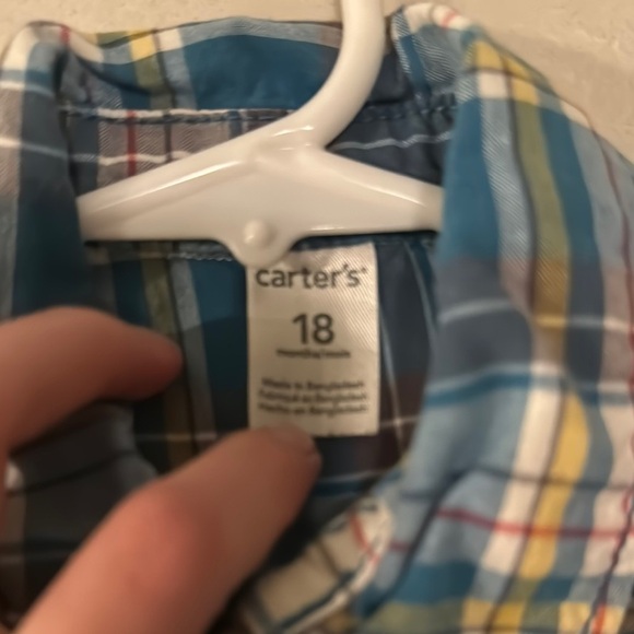 5 18M boys button-up bundle- wrangler, chaps and more - Picture 9 of 11